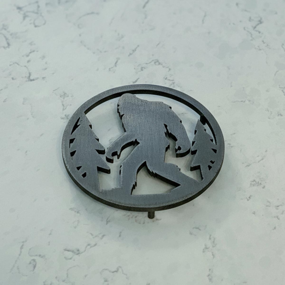 Bigfoot Steel Trivet Sasquatch Hot Pad