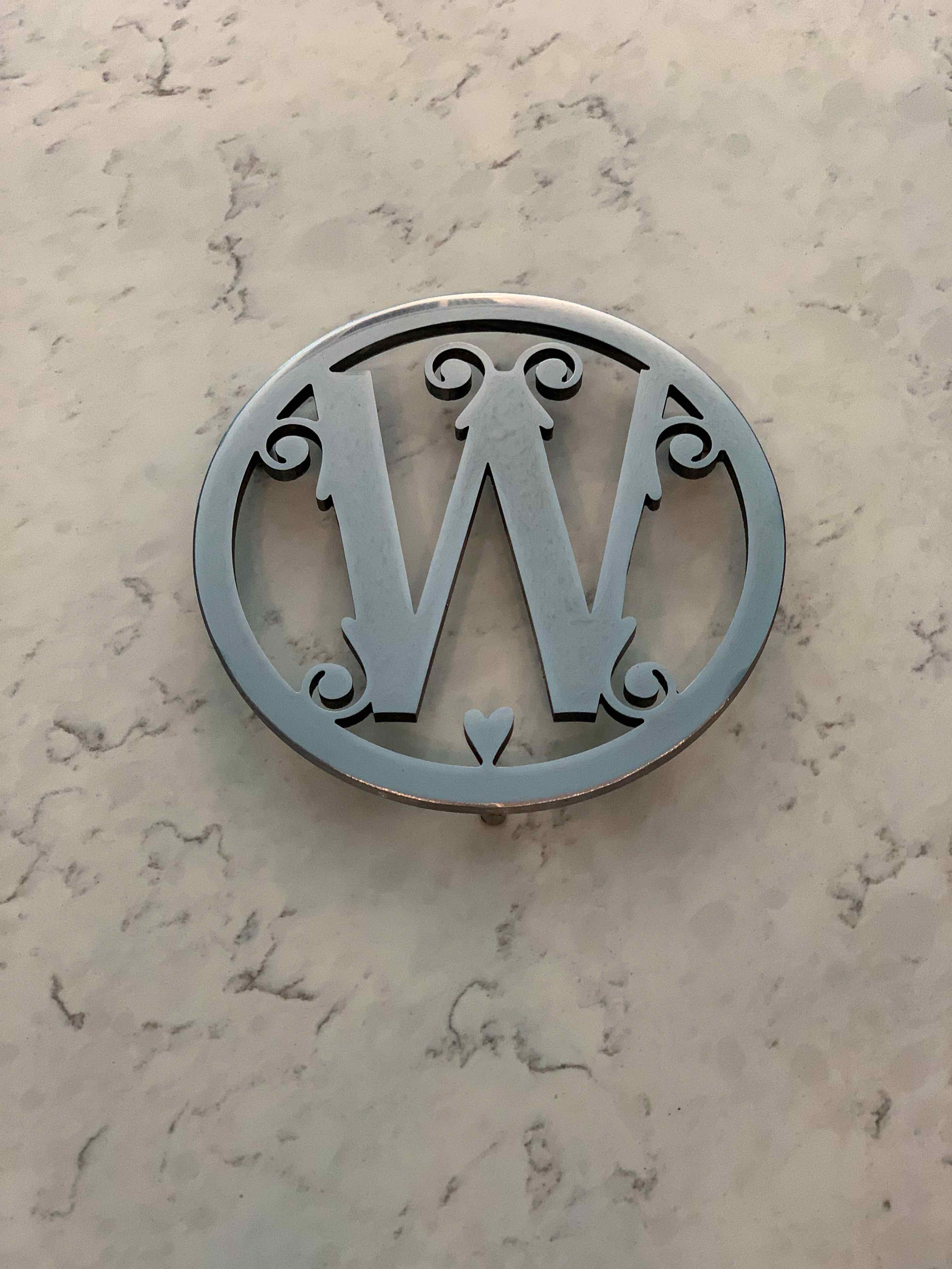 Personalized Monogram Trivet Optima